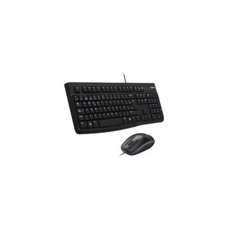 T+Ratón LOGITECH MK120 USB 1000dpi Negro (920-002550)