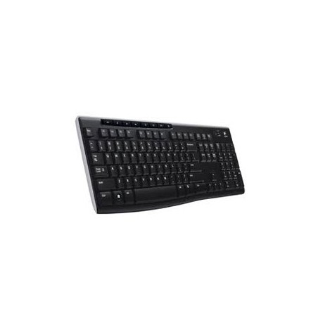 Teclado LOGITECH K270 RF Wireless Negro (920-003746)