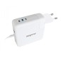 Cargador Approx 85W USB 2.0 MacBook Blanco (APPUAAPL)