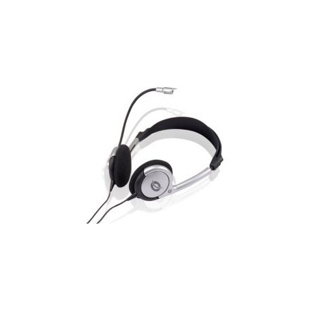 Auric+Micro CONCEPTRONIC 3.5mm Negro/Plata (CCHATSTAR2)