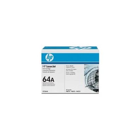 Toner HP LaserJet 64A Negro 10000 páginas (CC364A)
