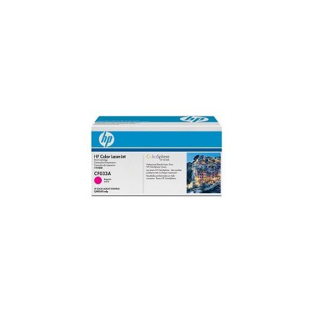 Toner HP LaserJet 646A Magenta 12500 páginas (CF033A)