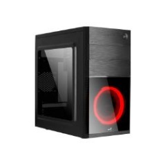 Caja AEROCOOL LED USB2/3 mATX Mini-ITX Negra (CS105RD)