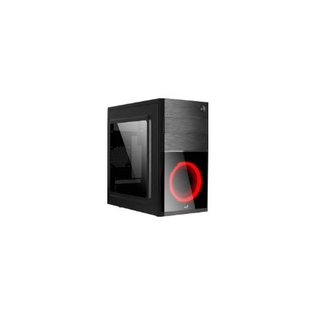 Caja AEROCOOL LED USB2/3 mATX Mini-ITX Negra (CS105RD)