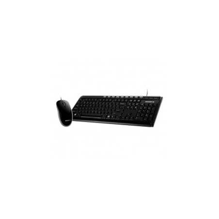 Teclado+Ratón UNYKA USB 1200dpi OEM Negro (50535)