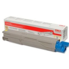 Toner OKI Laser Amarillo 2500 páginas (43459329)