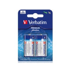 Pilas alcalinas LR14 Verbatim (pack 2) (49922)