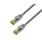 Latiguillo AISENS RJ45 Cat.7 SFTP 25cm Gris (A146-0332)