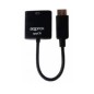 Adaptador Approx DP/M a VGA/H Negro (APPC15) Adaptador Approx DP/M a VGA/H Negro (APPC15)