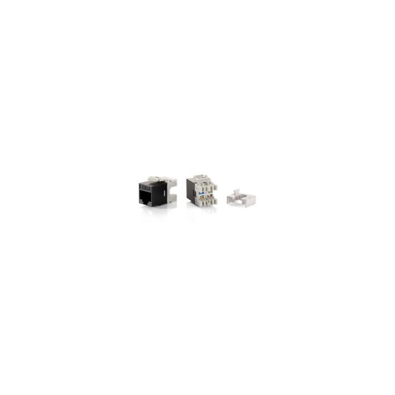 Conector EQUIP RJ45/H Cat.6 Kit 8 Negro/Gris (EQ769212)
