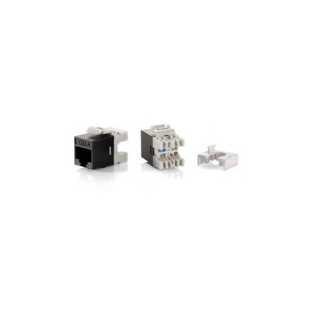 Conector EQUIP RJ45/H Cat.6 Kit 8 Negro/Gris (EQ769212)