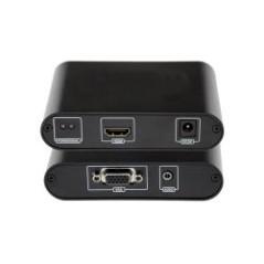 Conversor Nanocable VGA a HDMI/3.5mm 1m (10.16.2101-BK)