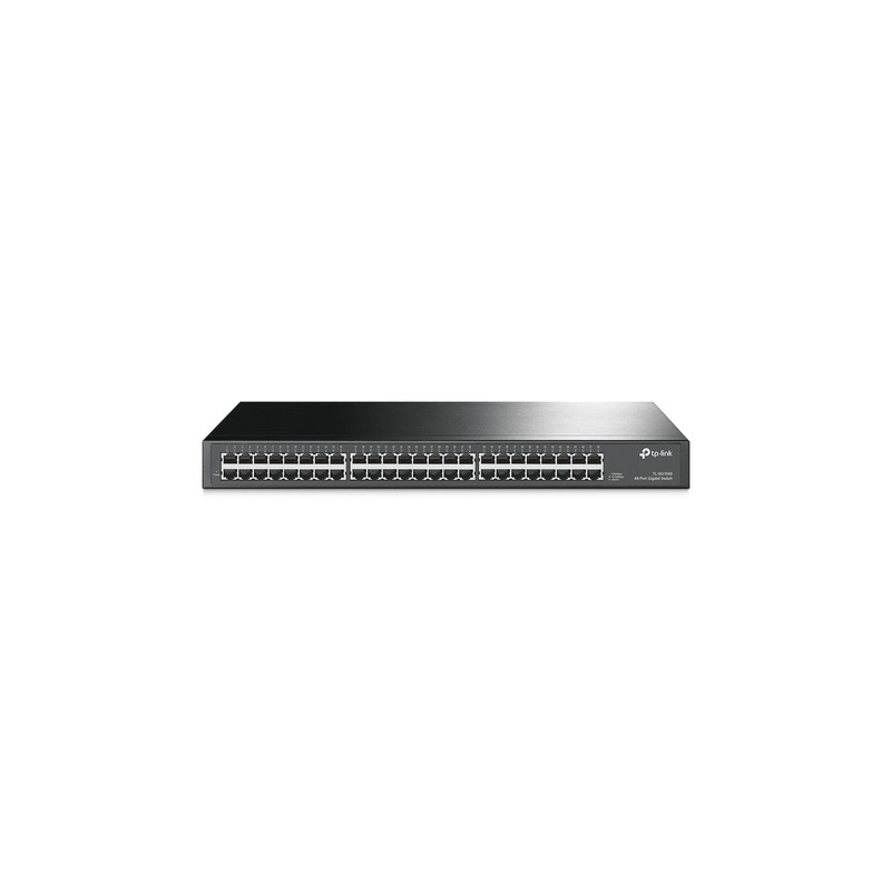 Switch TP-Link 48xRJ45 GbE Rack 1U Negro (TL-SG1048) Switch TP-Link 48xRJ45 GbE Rack 1U Negro (TL-SG1048)