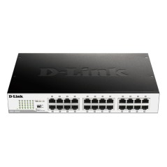 Switch D-Link 24xRJ45 GbE Rack 1U Negro (DGS-1024D)