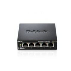 Switch D-Link 5p 10/100/1000 Metal Negro (DGS-105)
