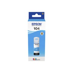 Tinta Epson EcoTank 104 Cian 65ml (C13T00P240)