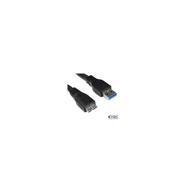Nanocable USB-A/M a mUSB-B/M 2m Negro (10.01.1102-BK) Nanocable USB-A/M a mUSB-B/M 2m Negro (10.01.1102-BK)