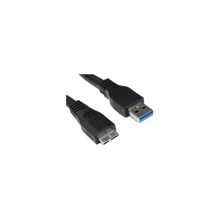 Nanocable USB-A/M a mUSB-B/M 1m Negro (10.01.1101-BK)