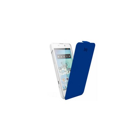 Funda BQ Aquaris 4.5" Blanca/Azul (11BQFUN122)