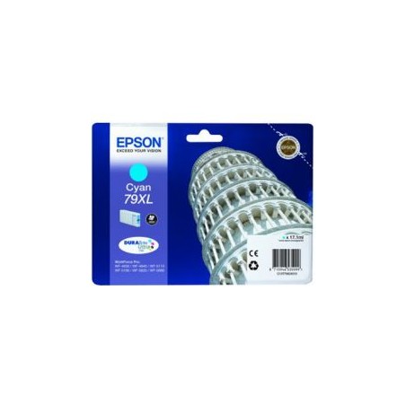 Tinta Epson 79XL T7902 Cian (C13T79024010)