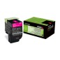 Toner Lexmark Laser 802M Magenta 1000 páginas (80C20M0)