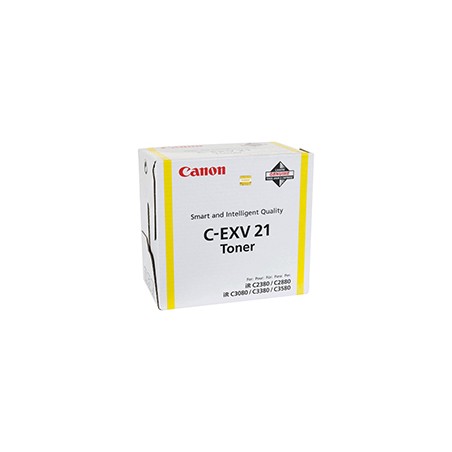 Toner Canon Laser CEXV21 Amarillo 14000 pág (0455B002)
