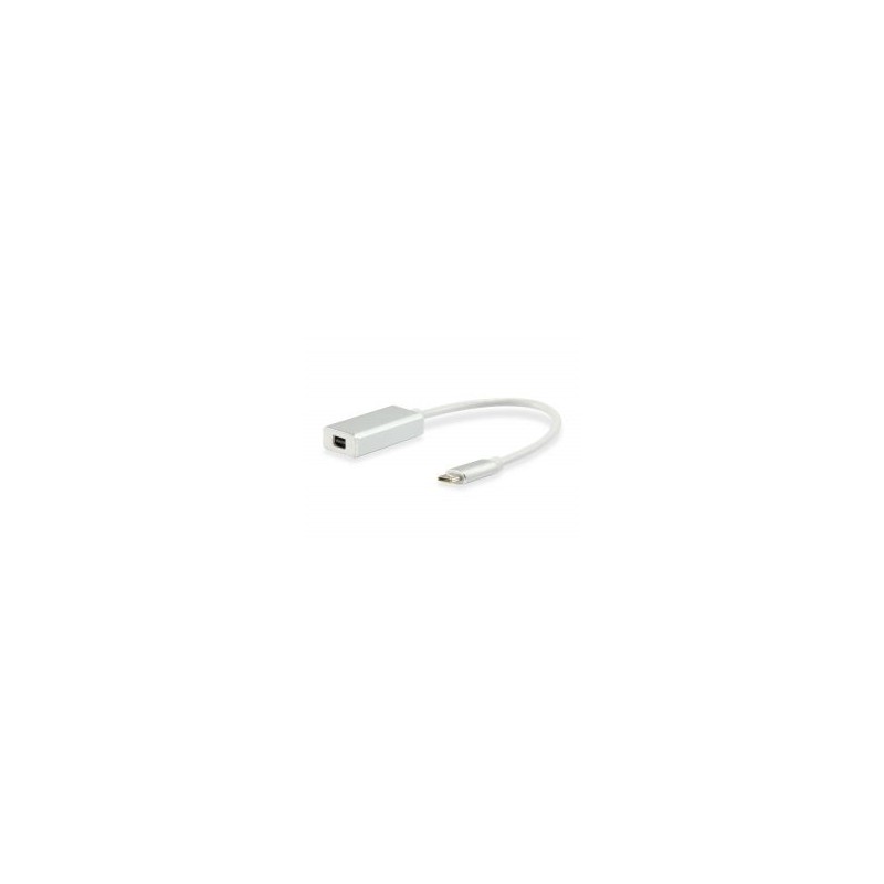 Cable EQUIP USB-C/M a Mini DP/H 0.15m Blanco (EQ133457)