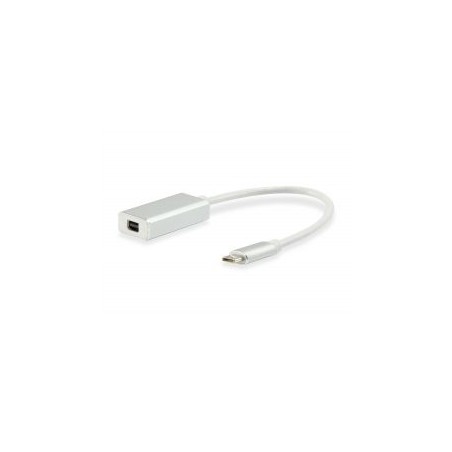 Cable EQUIP USB-C/M a Mini DP/H 0.15m Blanco (EQ133457)
