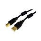 Nanocable USB-A/M a USB-B/M 5m Negro (10.01.1205)