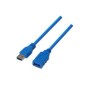 Nanocable USB-A/M a USB-A/H 1m Azul (10.01.0901-BL) Nanocable USB-A/M a USB-A/H 1m Azul (10.01.0901-BL)