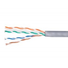 Cable EQUIP Cat.6 UTP AWG23 305m Gris (EQ40146807)