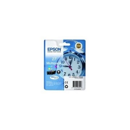 Tinta Epson 27XL T2715 Pack 3 Colores (C13T27154012)
