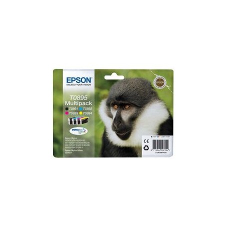 Tinta EPSON Negro/Tricolor S20 Mandril T0895