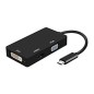 Cable AISENS USB-C/M a DVI/HDMI/VGA/H 15cm (A109-0343)