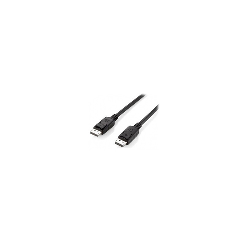 Cable EQUIP DP/M a DP/M 1m Negro (EQ119331)