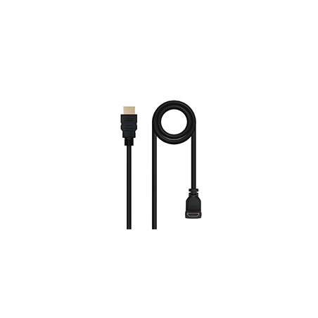 Nanocable HDMI A/M a HDMI A/M 1.8m Negro (10.15.3002)