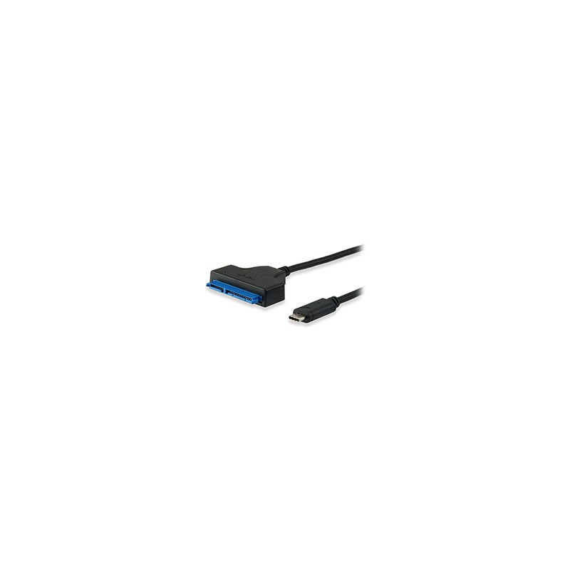 Cable EQUIP USB-C/M a SATA/M Negro (EQ133456)
