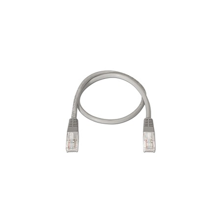 Nanocable RJ45 Cat.6 UTP 0.25m Gris (10.20.0400-L25)