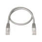 Nanocable RJ45 Cat.6 UTP 0.25m Gris (10.20.0400-L25)