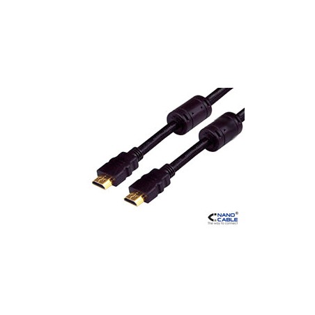 Nanocable HDMI A/M a HDMI A/M 1.8m Negro (10.15.1802)