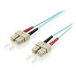 Fibra Óptica EQUIP SC/M a SC/M 1m Turquesa (EQ255321) Fibra Óptica EQUIP SC/M a SC/M 1m Turquesa (EQ255321)
