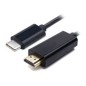 Cable EQUIP USB-C/N a HDMI A/M 1.8m Negro (EQ133466)