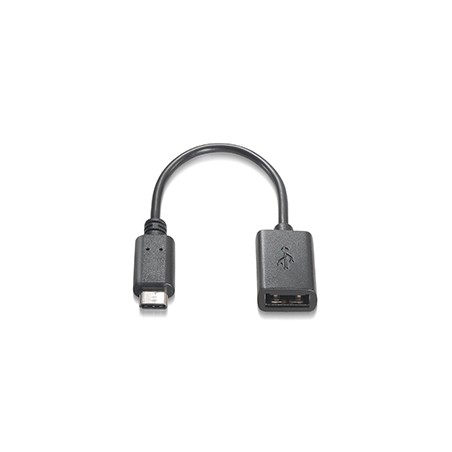 Cable AISENS USB-C/M a USB-A/H 15cm Negro (A107-0059)