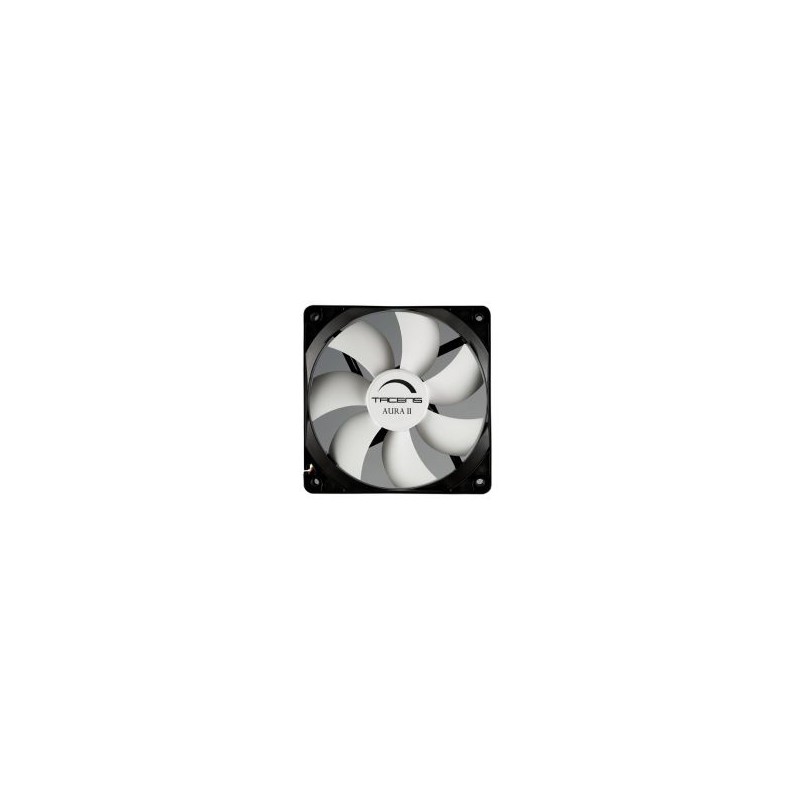 Ventilador TACENS 120mm Negro/Blanco (AURAII12)