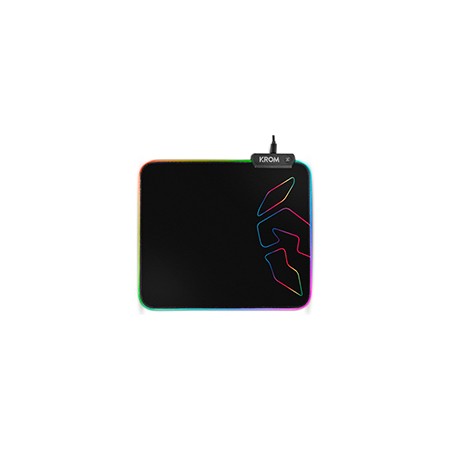 Alfombrilla Gaming KROM Knout RGB Negra (NXKROMKNTRGB)