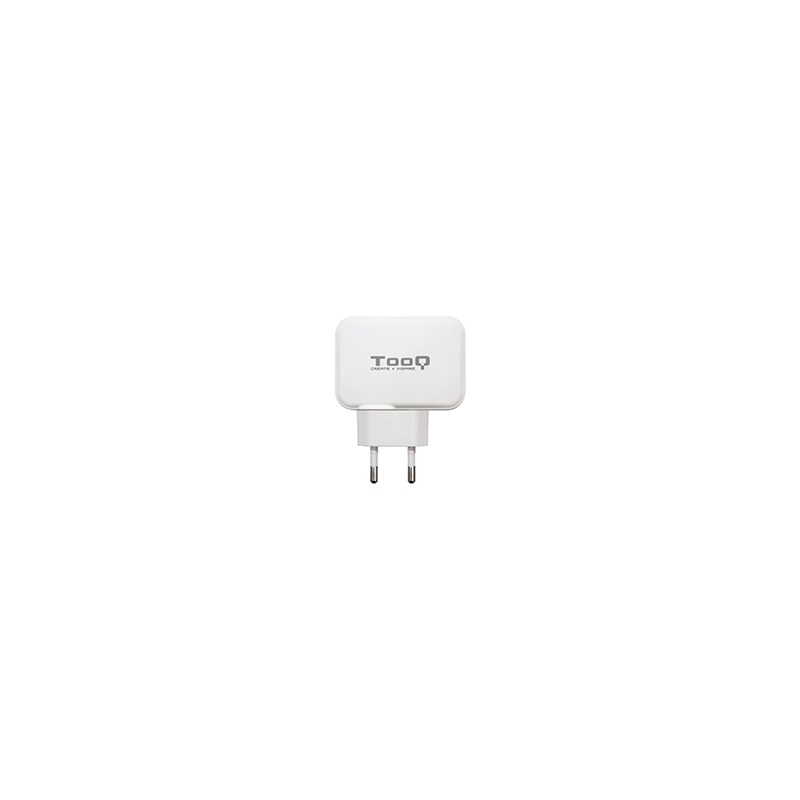 Cargador Pared TooQ USB-A/C 27W Blanco (TQWC-2SC02WT)