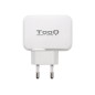 Cargador Pared TooQ USB-A/C 27W Blanco (TQWC-2SC02WT)
