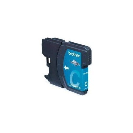 Tinta BROTHER Cian 750 páginas (LC1100HYC)