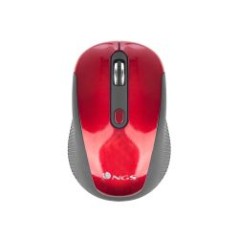Ratón NGS Óptico Wireless RF 1600dpi Rojo (HAZE RED)