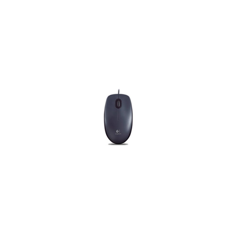 Ratón LOGITECH M90 USB-A 1000dpi Gris (910-001793)